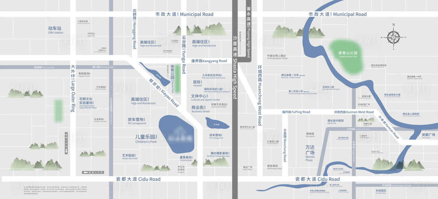 源文件下載【享設計】搜索編號：94150018867073129【現代風區(qū)位圖海報】
