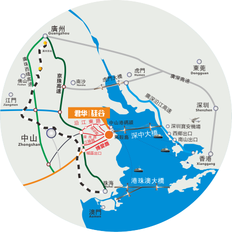 源文件下载【享设计】搜索编号：57870018996206462【地产区位图】