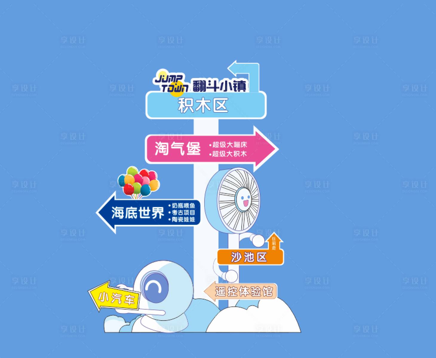 源文件下载【儿童游乐场打卡导视】编号：59450018687068529