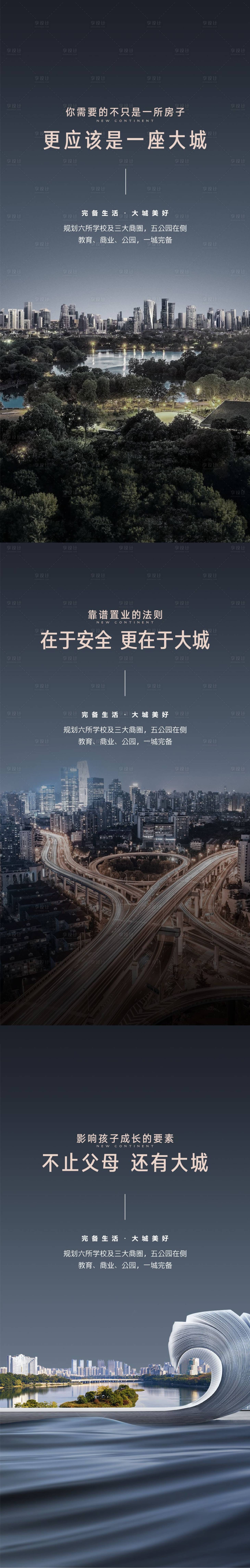 源文件下載【享設(shè)計】搜索編號：22080018760244920【地產(chǎn)城市價值點系列海報】