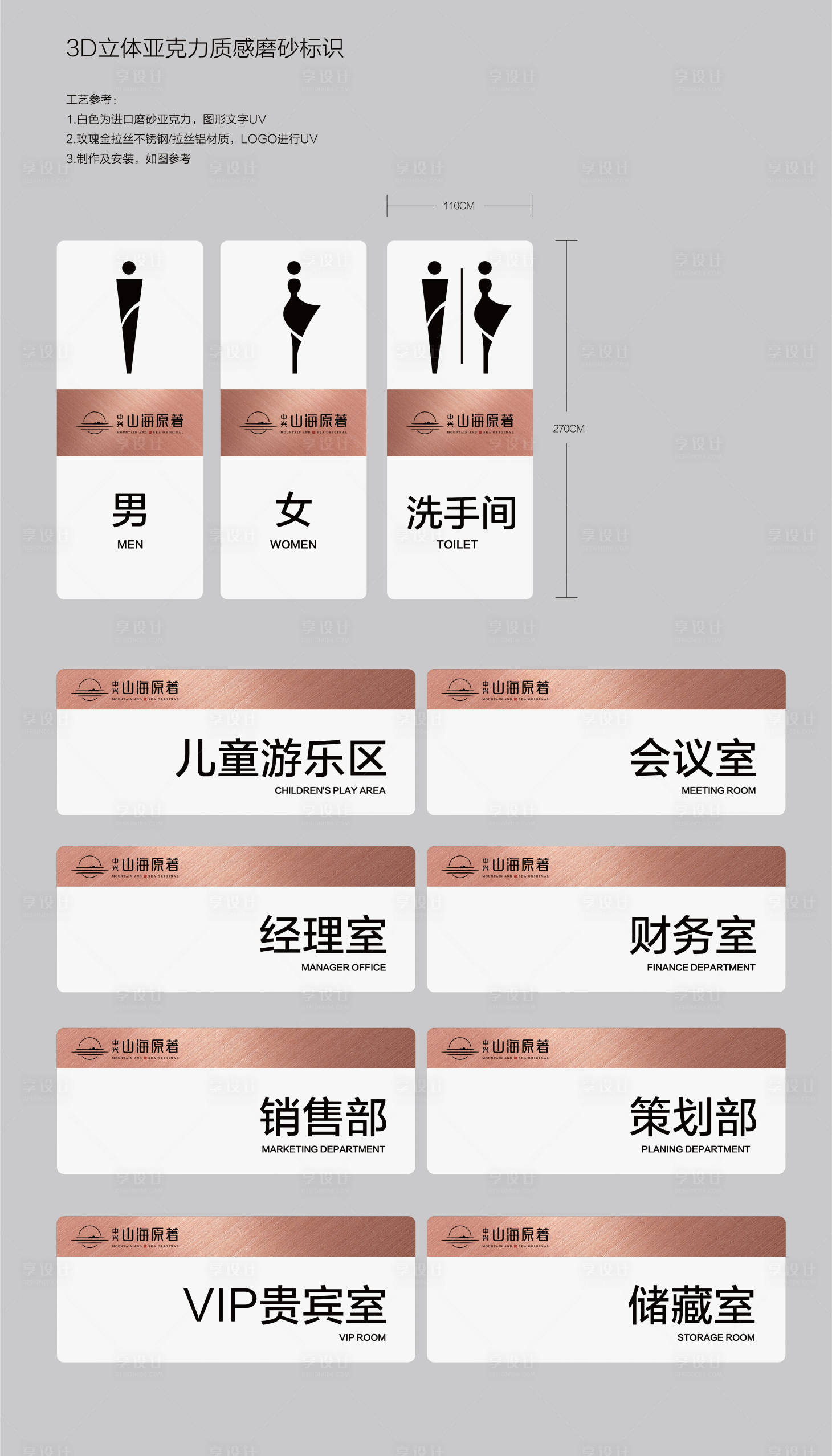 源文件下载【享设计】搜索编号：86350018864111817【科室牌】