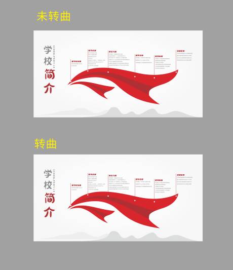 源文件下载【学校简介文化墙背景板】编号：62040018756478761