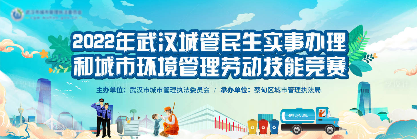源文件下載【享設計】搜索編號：70800018800441067【勞動技能競賽活動背景板】