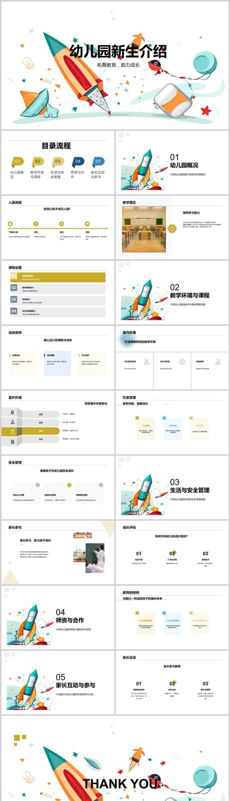 源文件下载【幼儿园新生介绍PPT】编号：20230806112125099