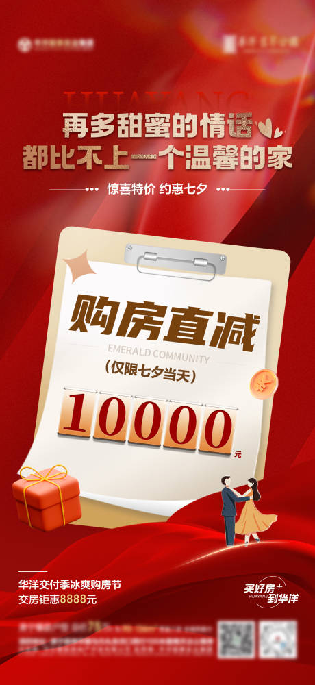源文件下载【享设计】搜索编号：58310018865111795【地产购房优惠海报】