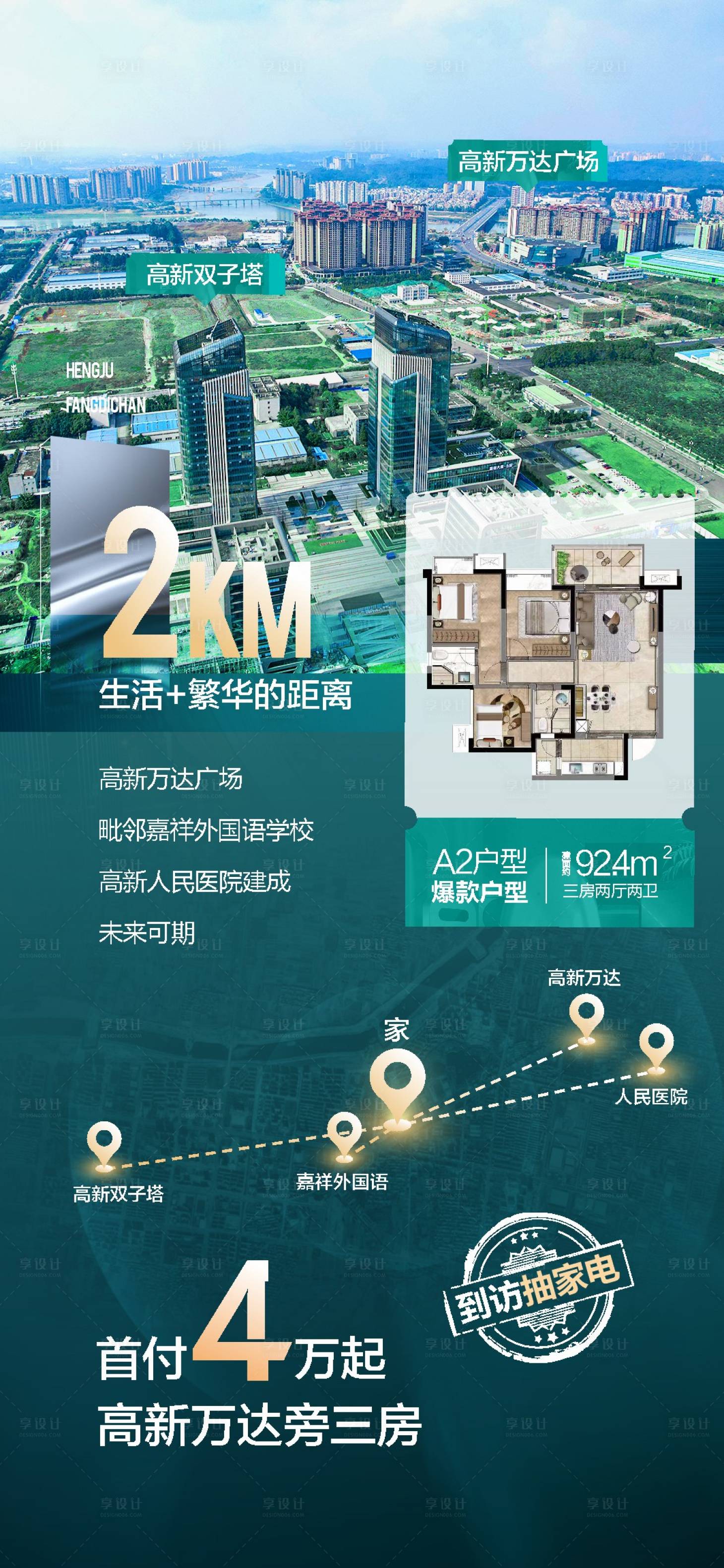 源文件下载【地产交通城市中心海报】编号：97650018480499977