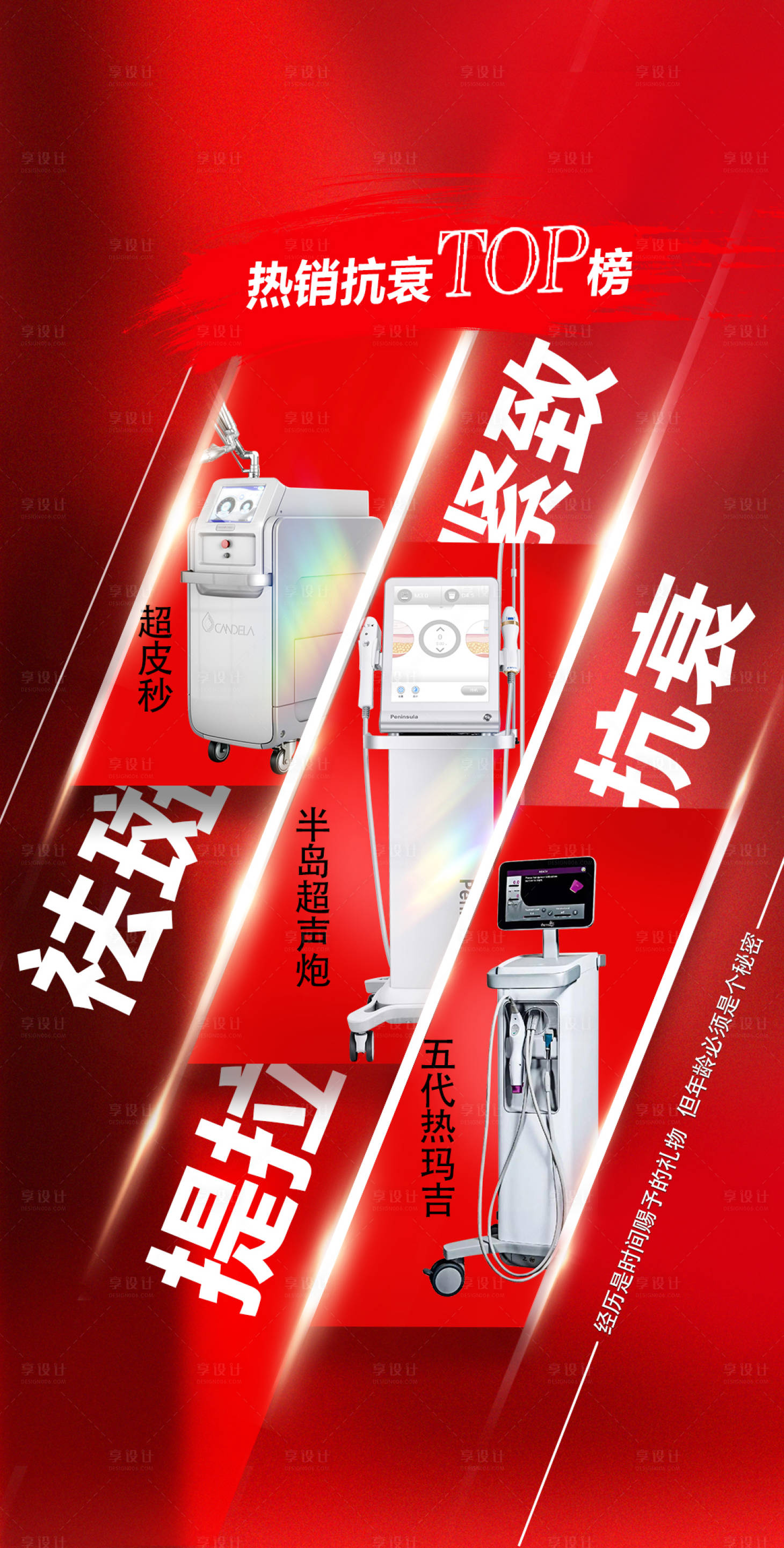 源文件下載【享設計】搜索編號：84090018780686274【醫美儀器創意海報】