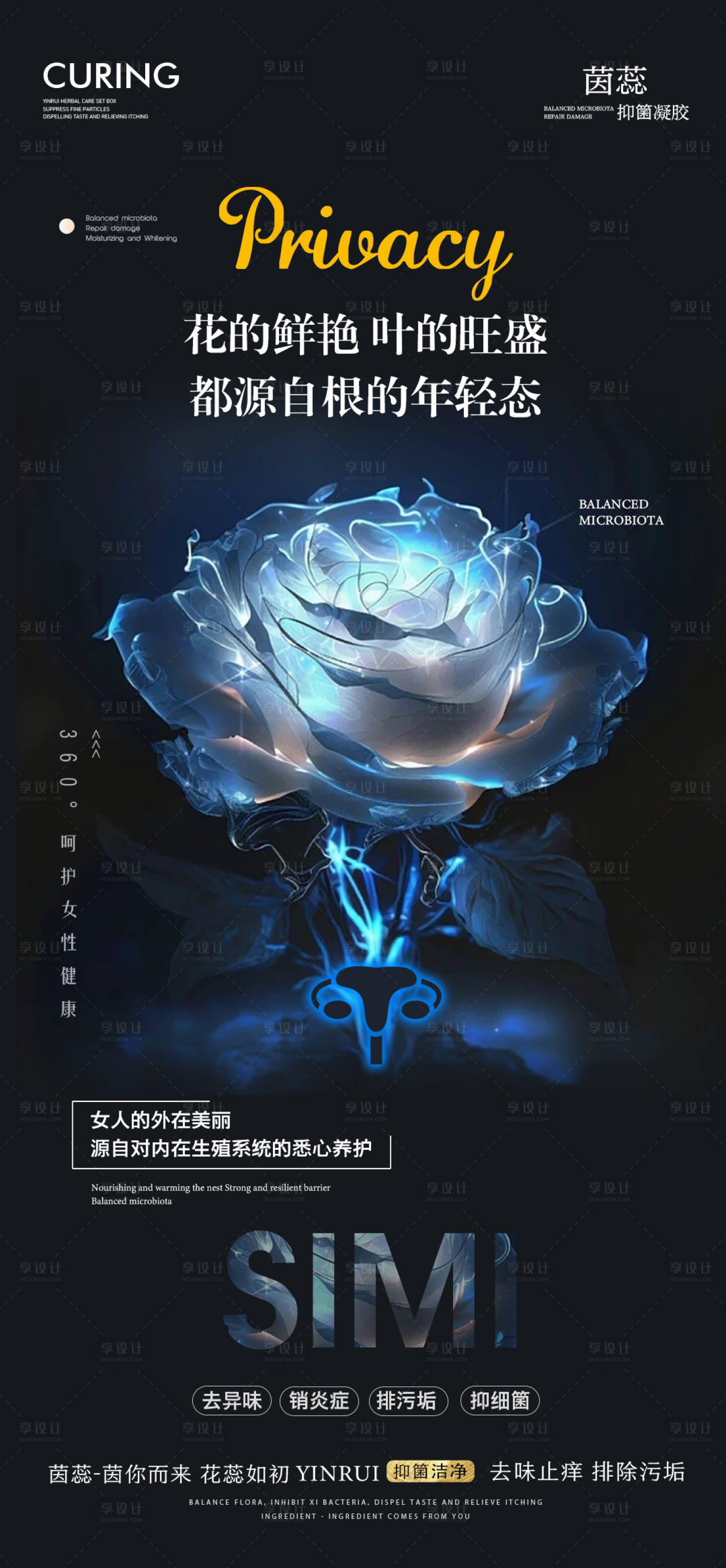 源文件下载【享设计】搜索编号：99880019028956422【医美养护海报】