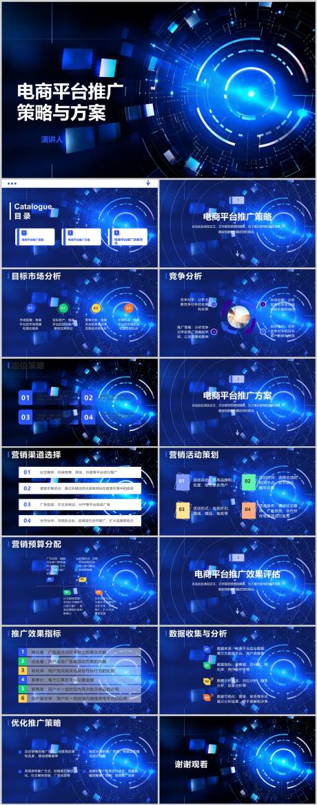 电商平台推广策略与方案PPT