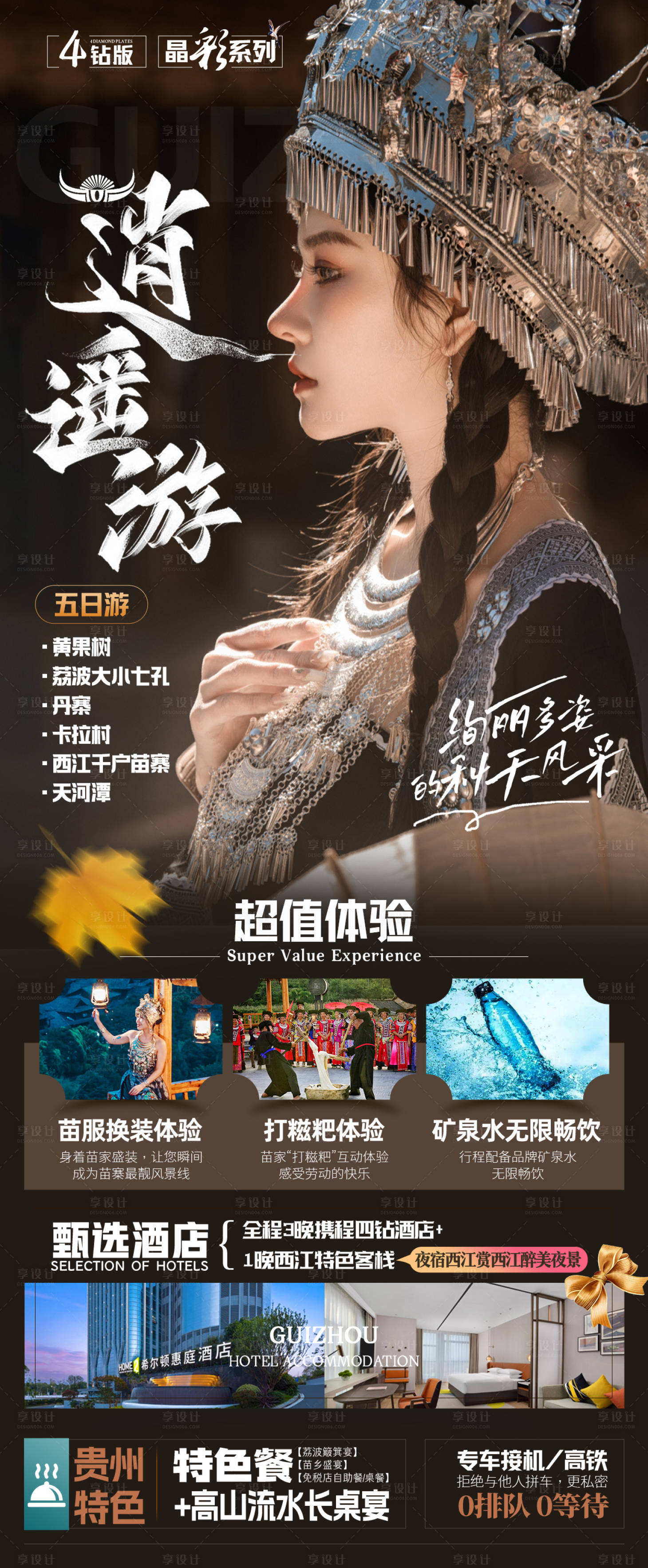 源文件下载【享设计】搜索编号：30810018872118166【贵州旅游海报】