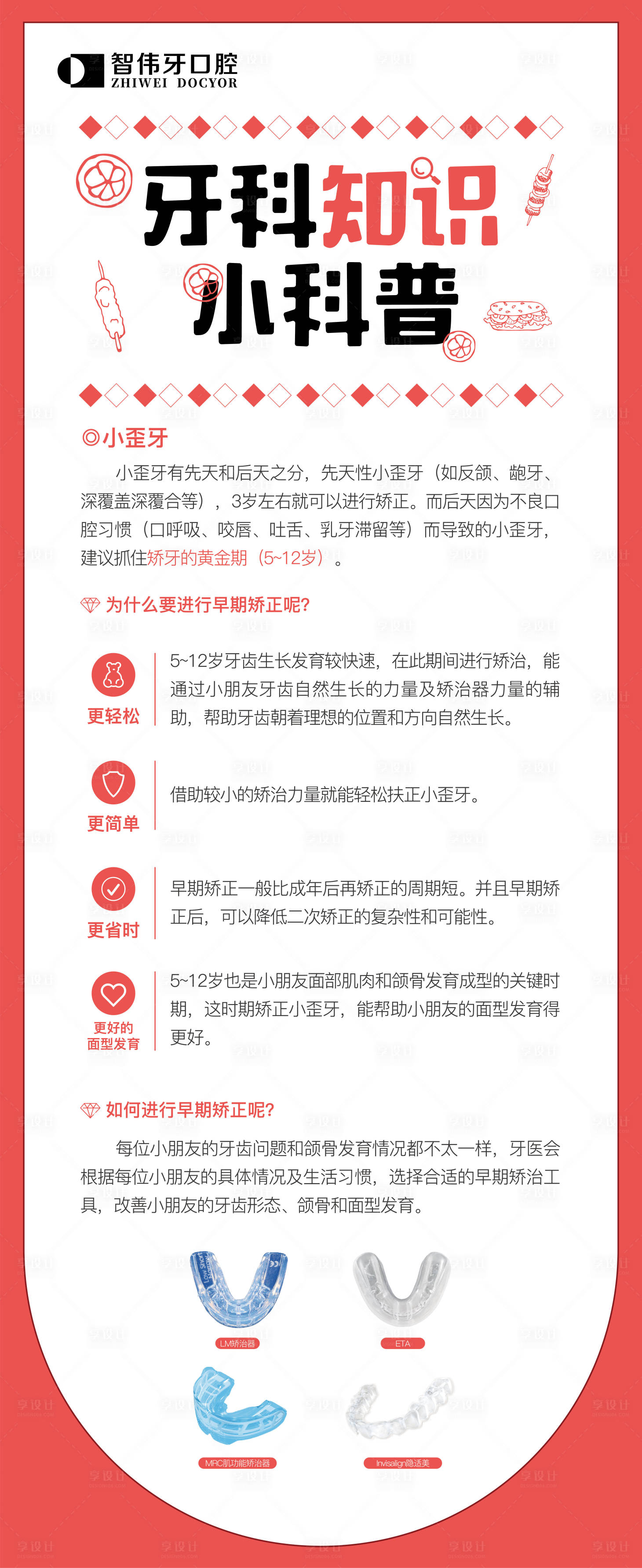 源文件下载【牙科知识小科普海报】编号：78200018770294453