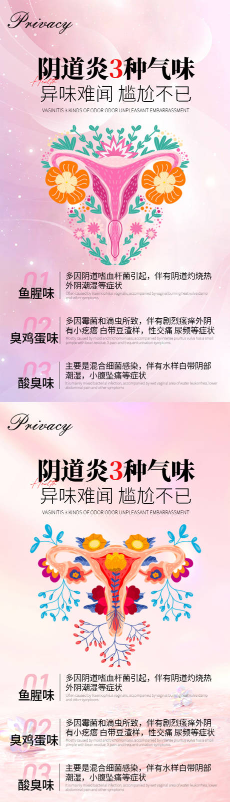 源文件下载【私密养护系列海报】编号：47130019030939260