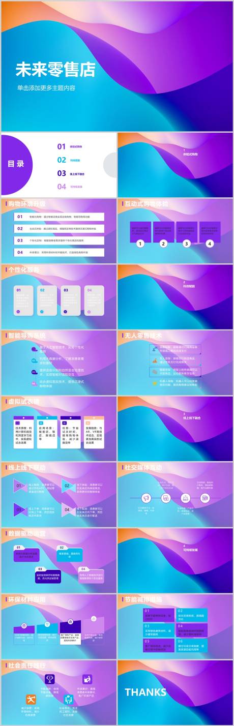 源文件下载【未来零售店PPT】编号：20230801210019324