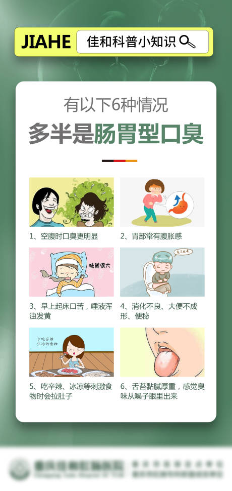 源文件下载【口臭科普海报】编号：37890018575436280