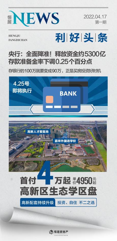 源文件下载【购房政策海报】编号：20230808151758713