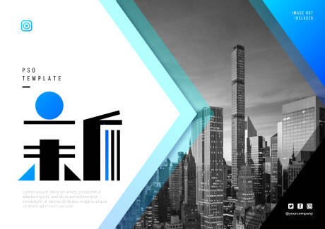 源文件下载【享设计】搜索编号：81850019024707978【城市感封面书籍海报展板】