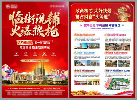 源文件下载【地产商铺DM宣传单】编号：46100018815061795