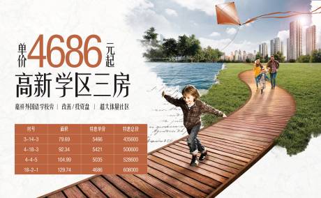源文件下载【学区房春游公园配套海报】编号：20230801124607507
