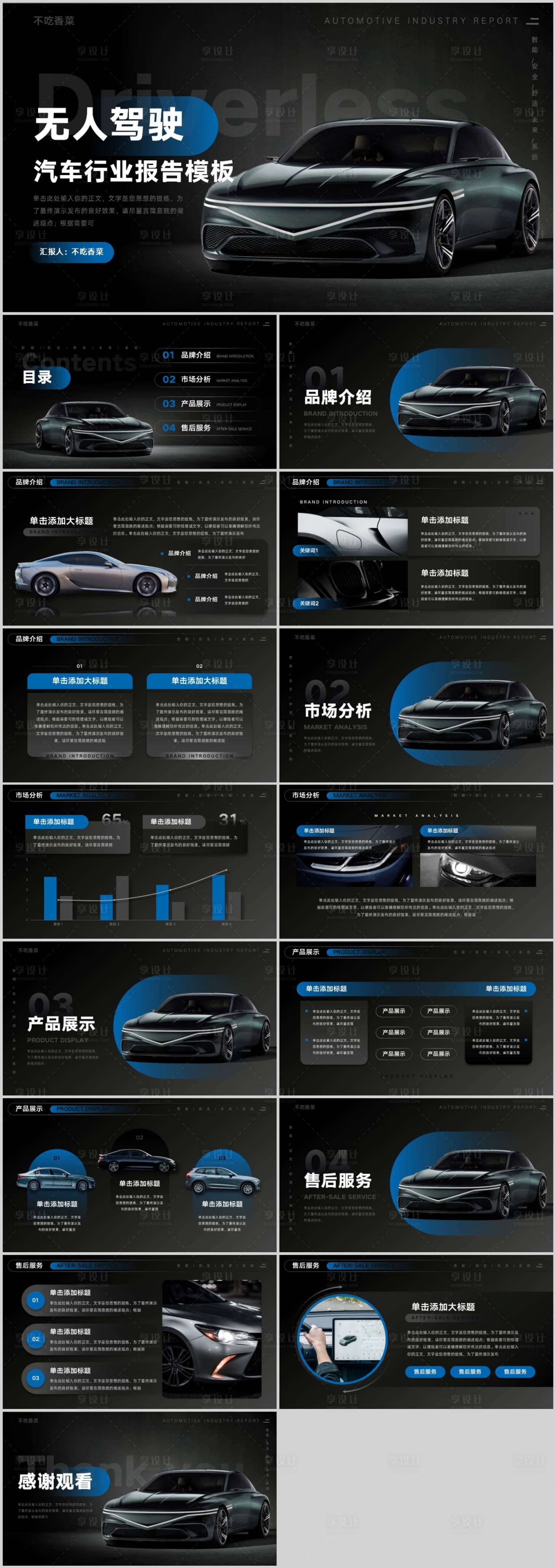 源文件下載【享設(shè)計(jì)】搜索編號(hào)：60290018722055642【新能源汽車無人駕駛技術(shù)行業(yè)報(bào)告】