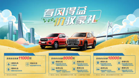 源文件下载【汽车地产活动形象KV主画面】编号：62110018707175373
