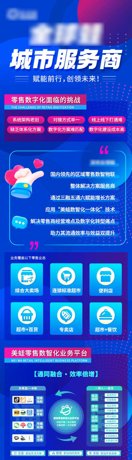 源文件下載【享設計】搜索編號：46990018495413906【城市招商活動長圖海報】