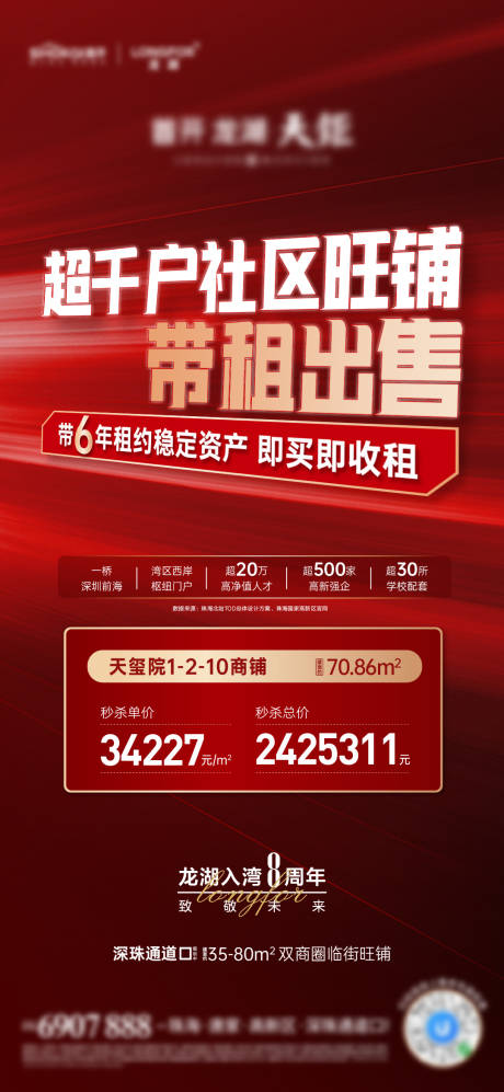 源文件下載【地產(chǎn)旺鋪海報(bào)】編號(hào)：33180018533188922