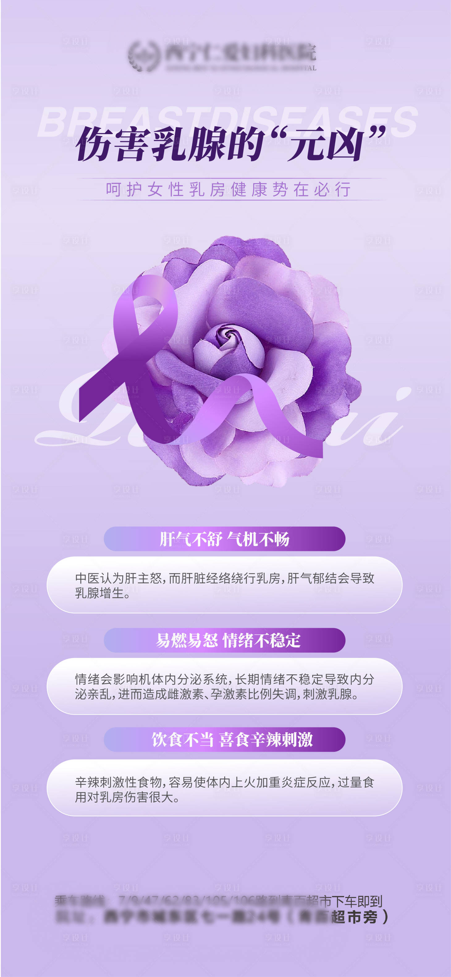 源文件下載【享設計】搜索編號：74810018856148979【婦科健康科普海報】
