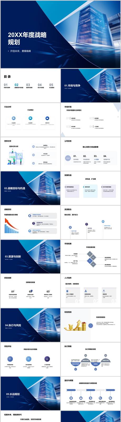 源文件下载【20XX年度战略规划PPT】编号：20230812025941630