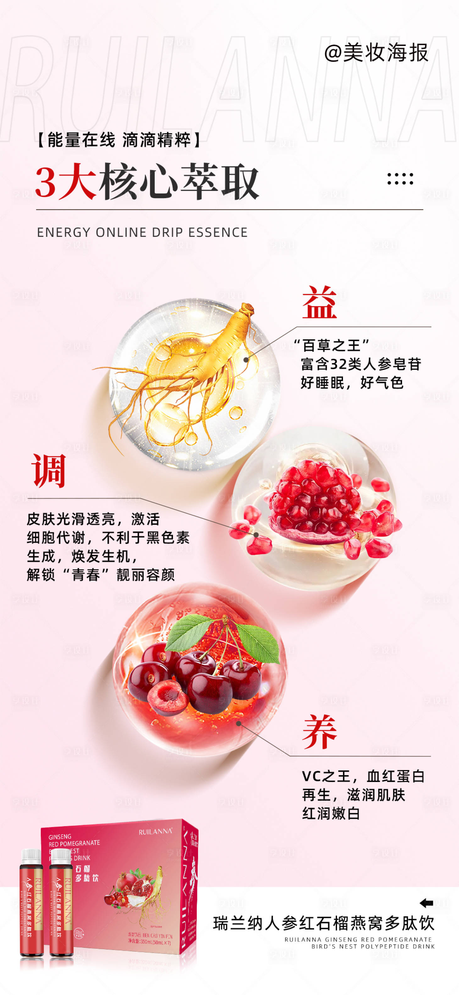 源文件下載【享設計】搜索編號：15880018920448042【美妝產(chǎn)品成分海報】