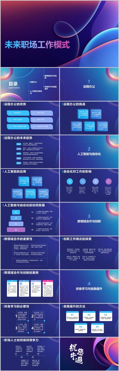 源文件下载【享设计】搜索编号：49160018683728464【未来职场工作模式PPT】