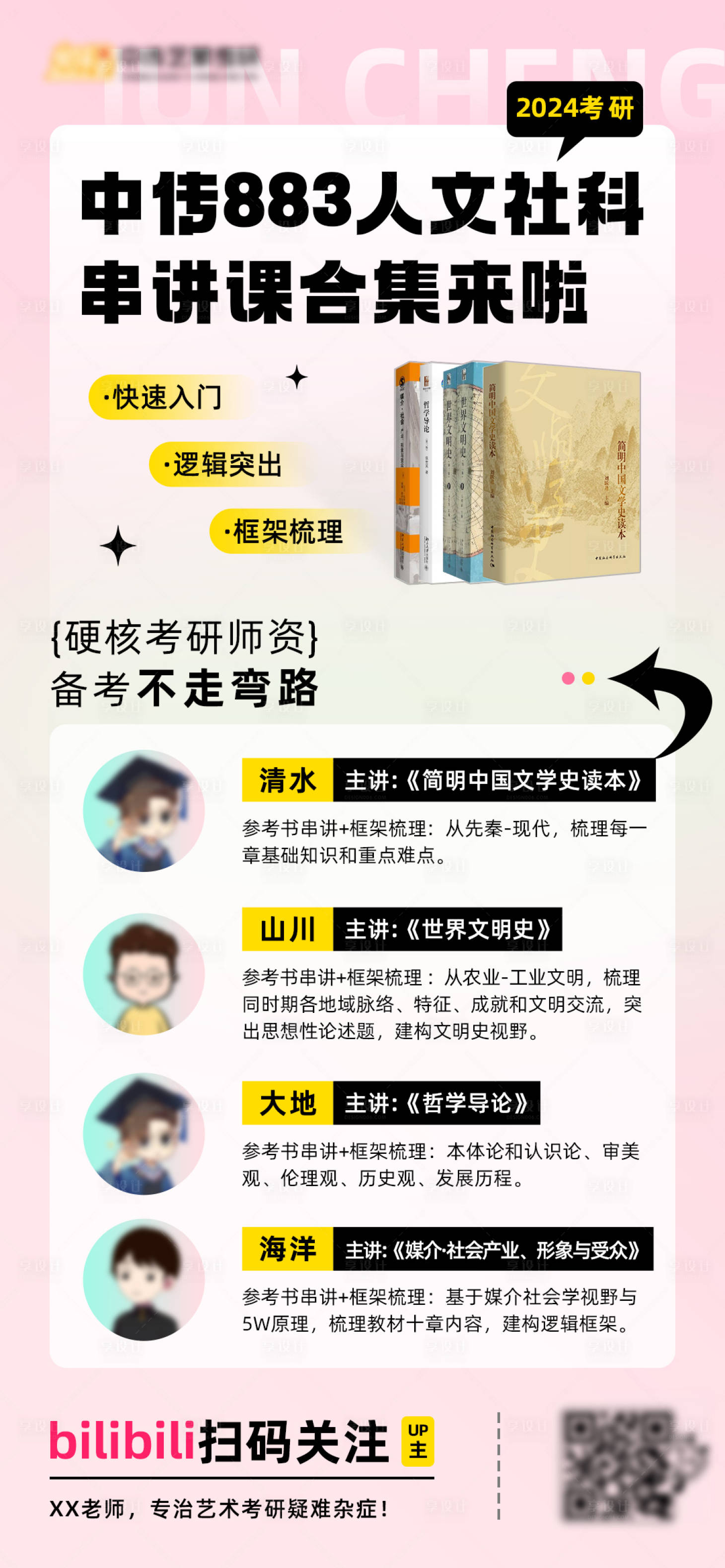 源文件下載【享設計】搜索編號：34570018890463966【課程串講海報】