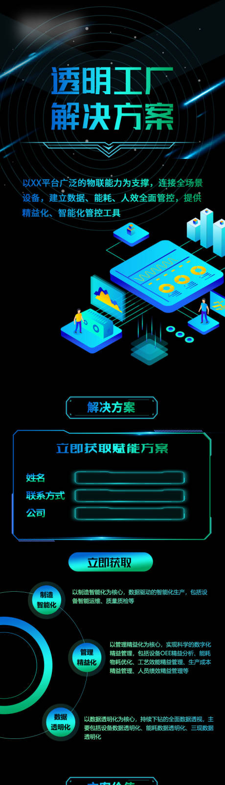 源文件下载【科技长图海报】编号：32770019056357020