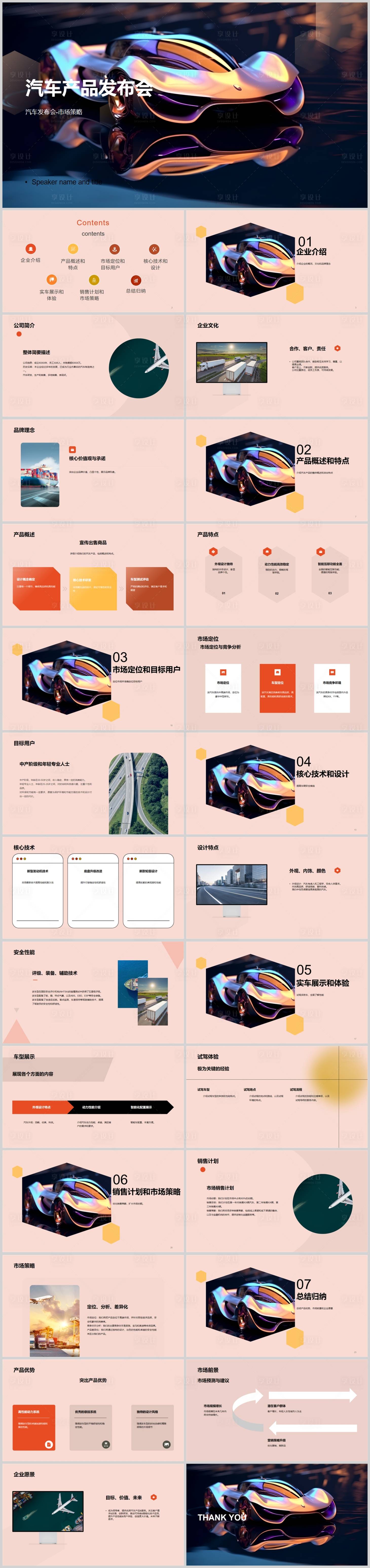 源文件下载【汽车产品发布会PPT】编号：54620018538601787