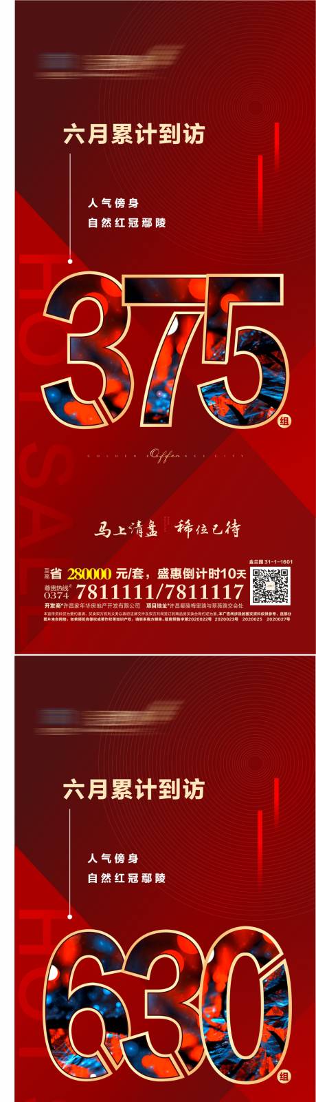 源文件下载【地产红色热销数字】编号：18190018789979654