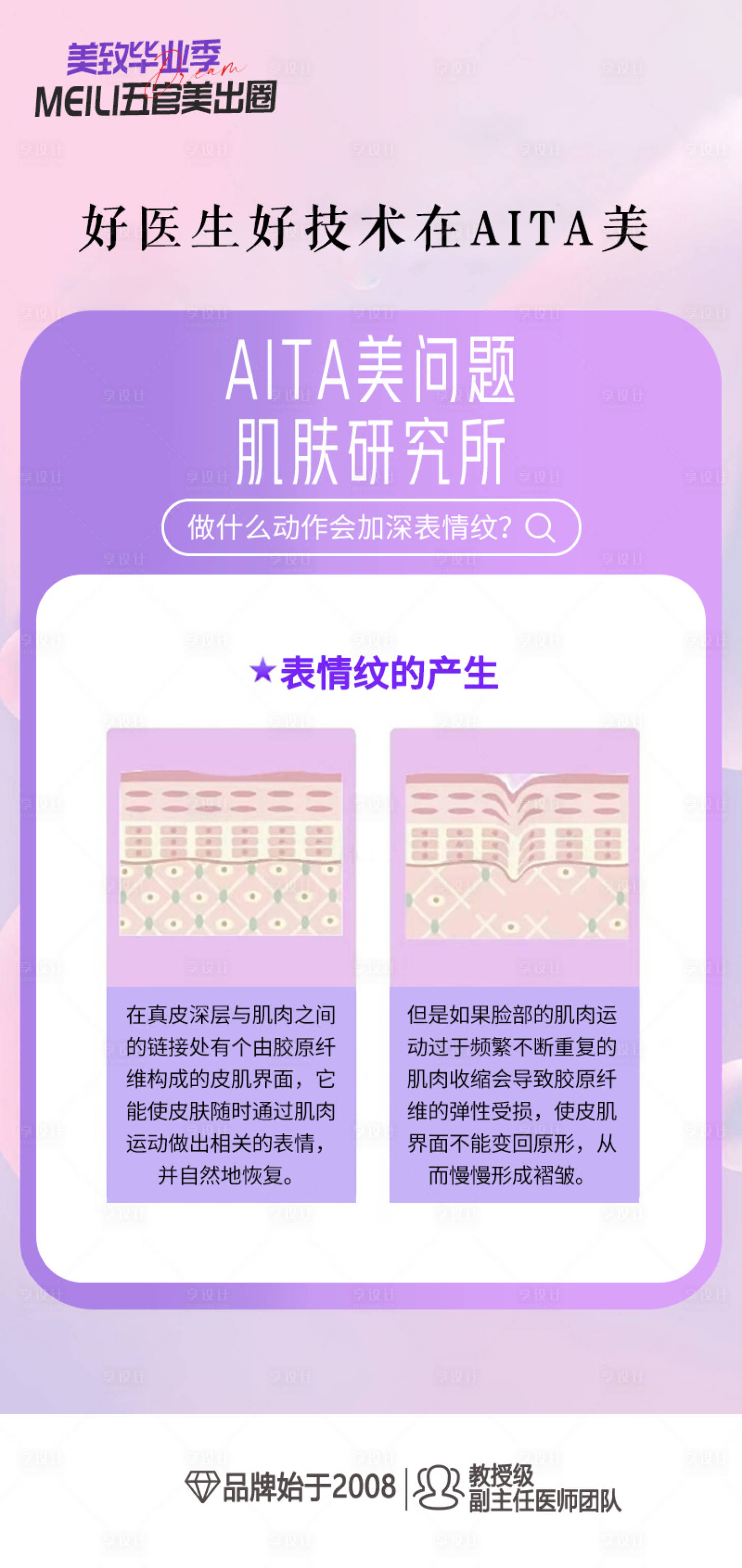 源文件下载【医美科普表情纹海报】编号：85650018590058293