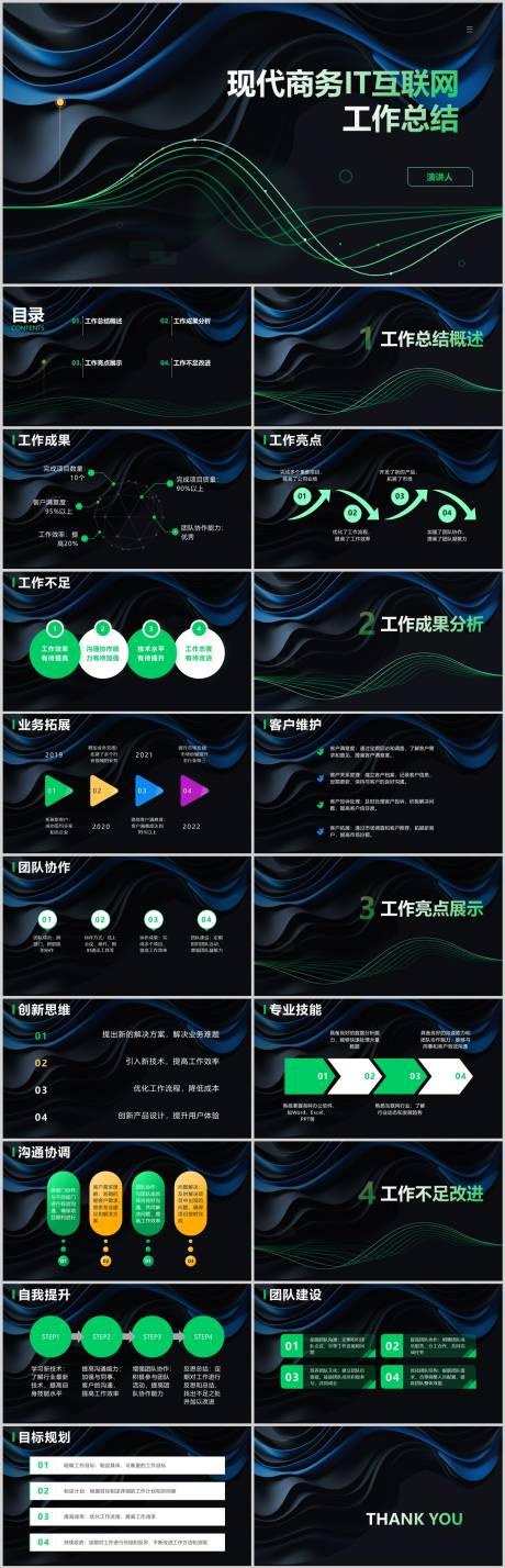 源文件下载【享设计】搜索编号：45000018527102487【互联网工作总结PPT】