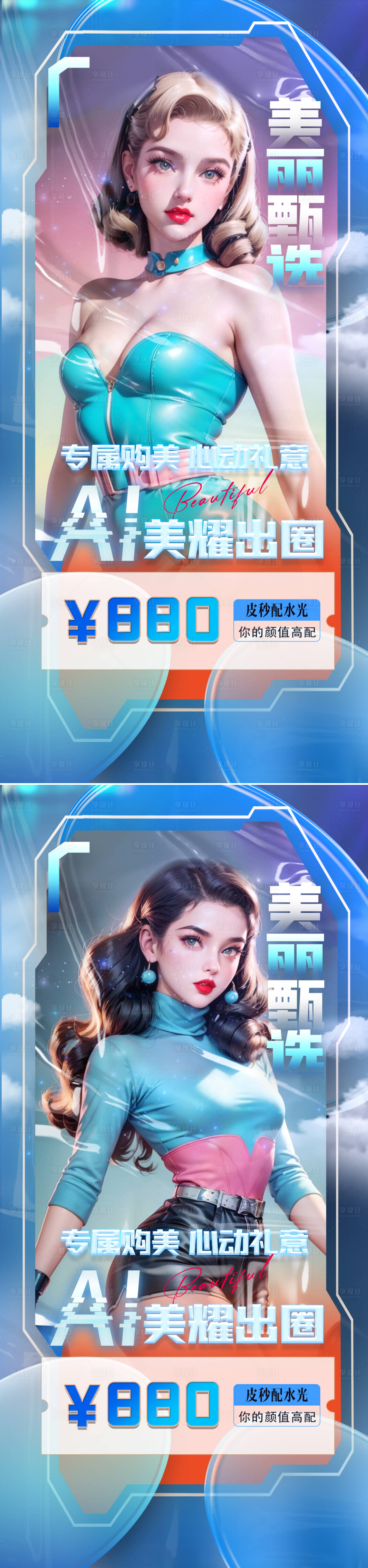 源文件下載【醫美活動促銷海報】編號：52430018677854658