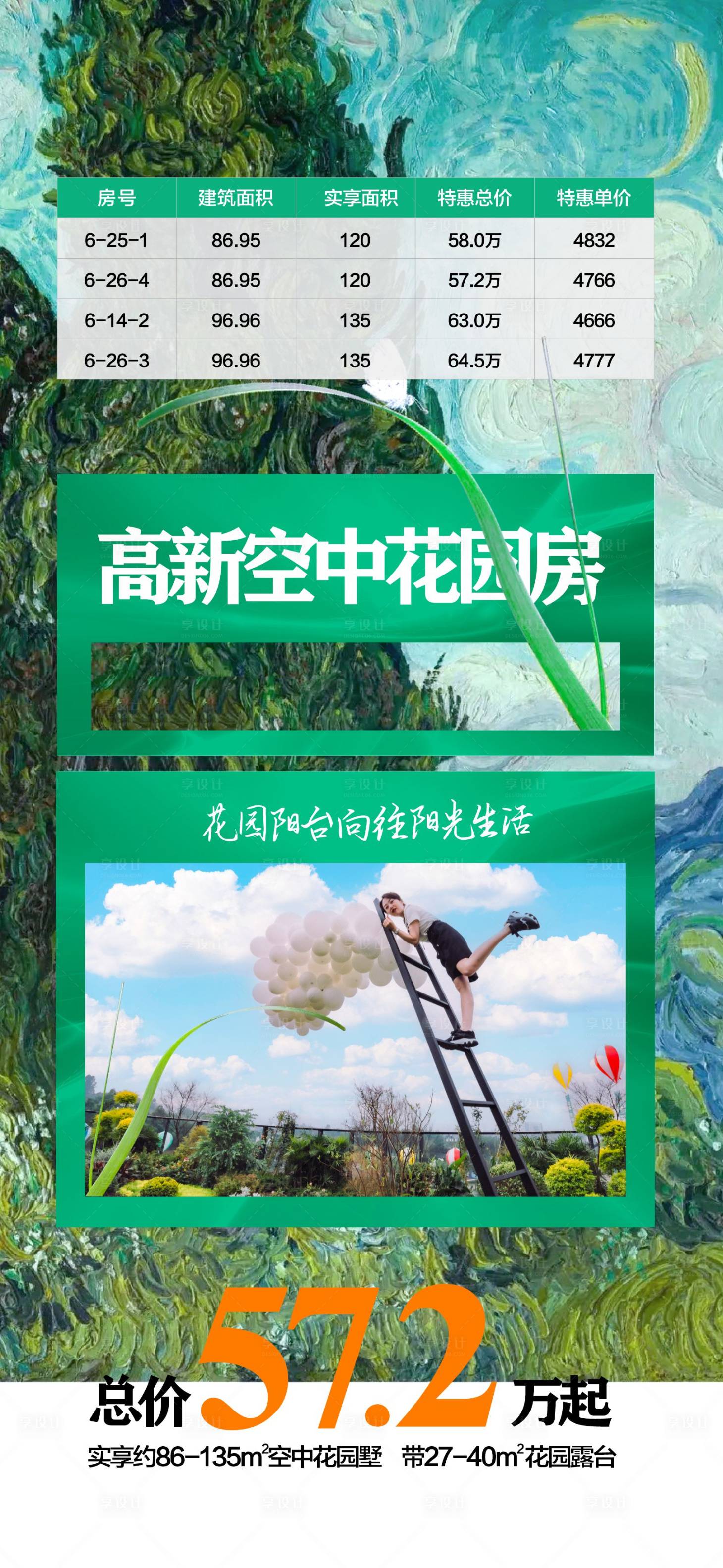 源文件下载【享设计】搜索编号：78580019006582332【特价房海报】
