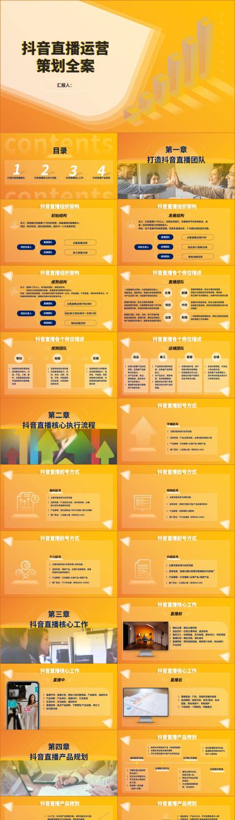 源文件下载【抖音直播运营直播策划全案PPT】编号：96480018481973149