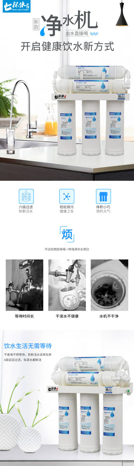 源文件下載【健康飲水凈水機電商詳情頁】編號：45470018505793405