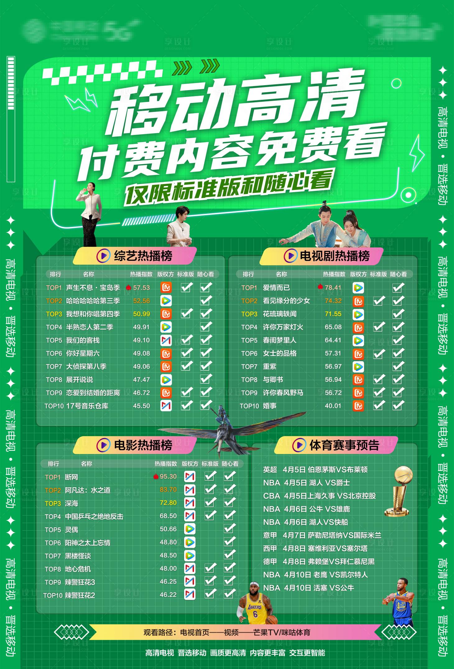 源文件下载【享设计】搜索编号：62070018523361912【通信套餐宣传高清海报】