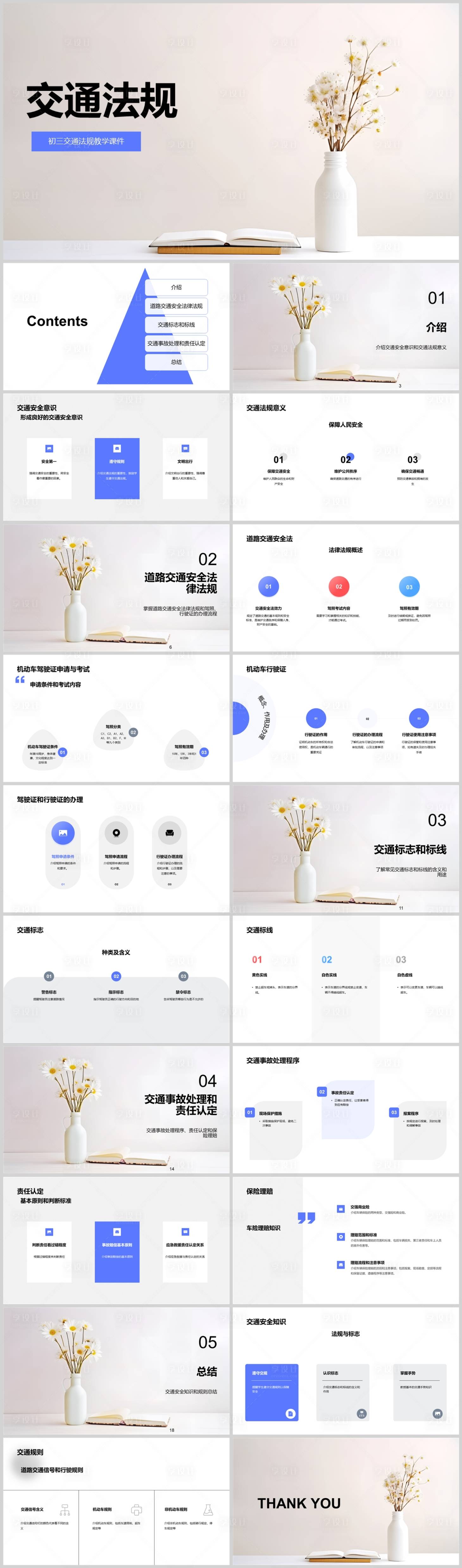 源文件下载【享设计】搜索编号：66580018779554392【交通法规课件PPT】