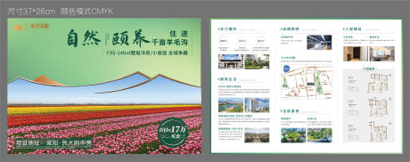 源文件下载【享设计】搜索编号：50770018954503956【地产洋房价值点DM宣传单】