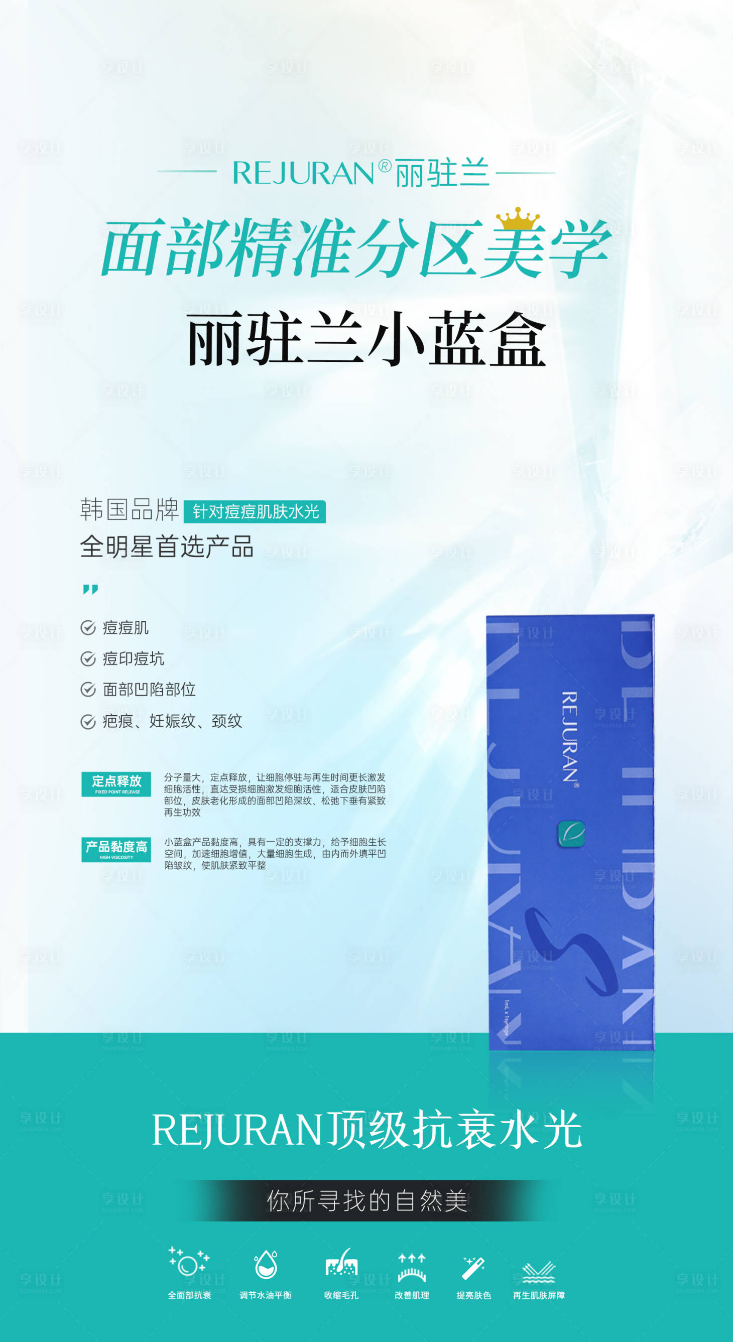 源文件下载【医美皮肤美白丽驻兰海报】编号：20500018482282338