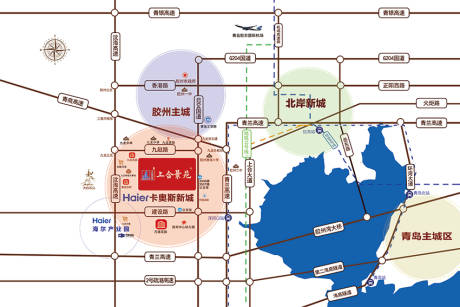 源文件下载【房地产区位手绘广告展板】编号：90330019535269808