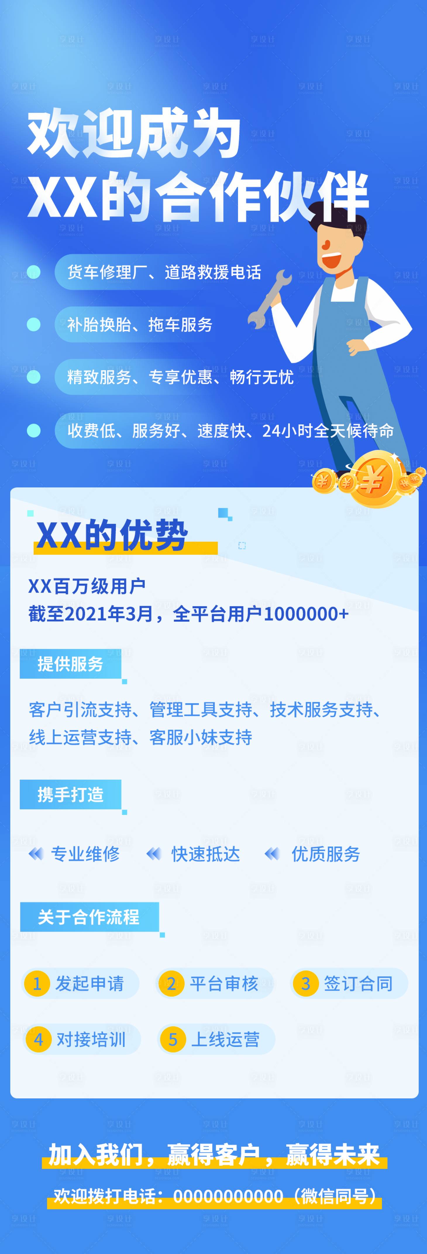 源文件下載【享設計】搜索編號：79810019064845527【H5商務海報】