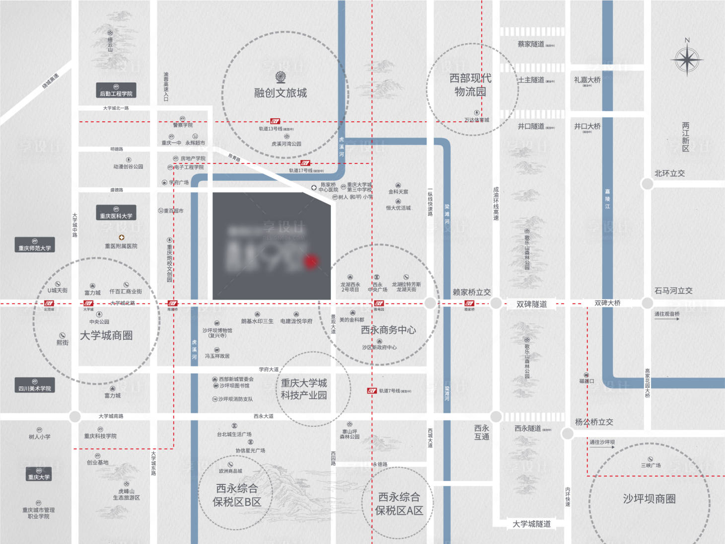 源文件下載【享設(shè)計(jì)】搜索編號(hào)：31660019466609084【地產(chǎn)區(qū)位廣告展板】