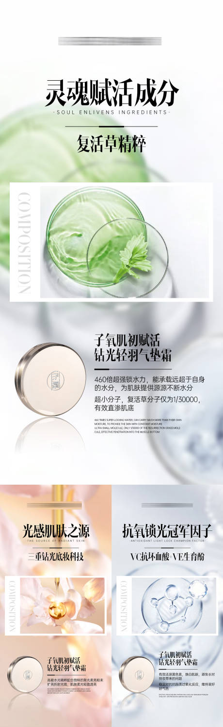源文件下载【护肤品成分系列海报】编号：90290019238425258