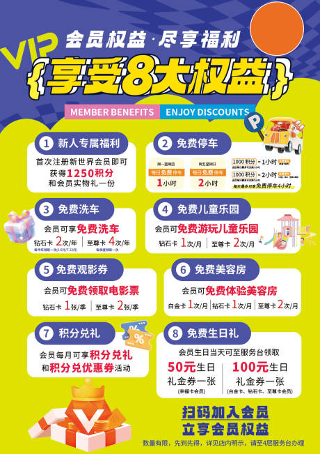 源文件下載【享設計】搜索編號：77780019187348679【會員權益8大福利VIP海報】