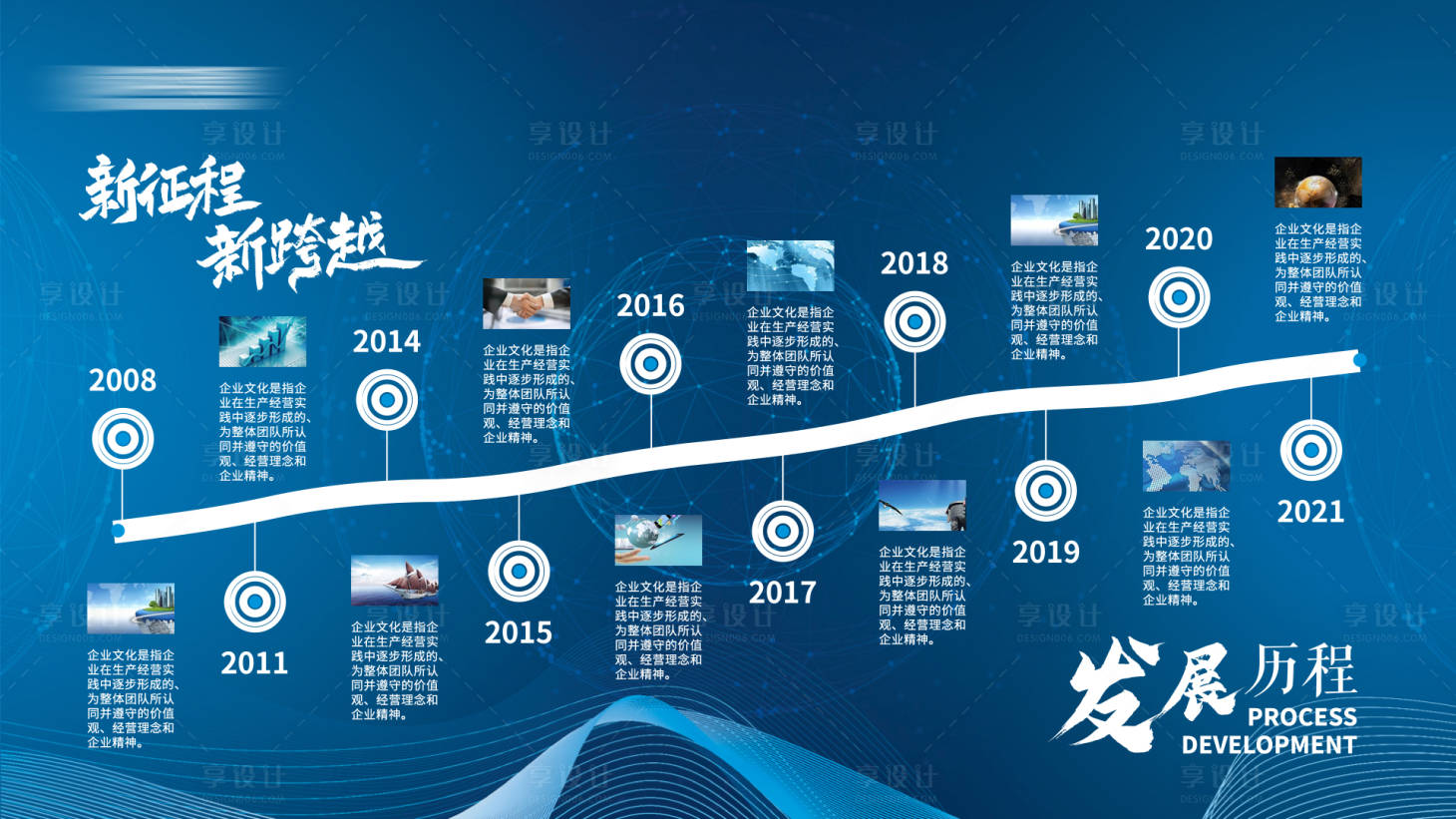 源文件下载【企业时间轴发展历程】编号：20230921141158258